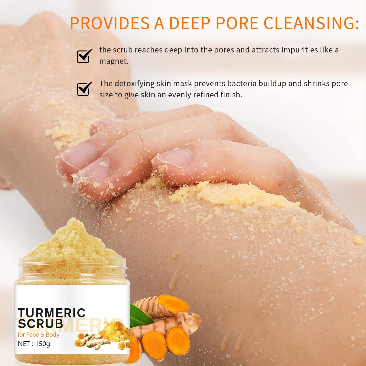 Turmeric Body Scrub - Image 3